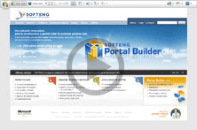 Interfaz "Edit-in-place" de Portal Builder