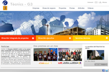 Web corporativa Tècnics G3