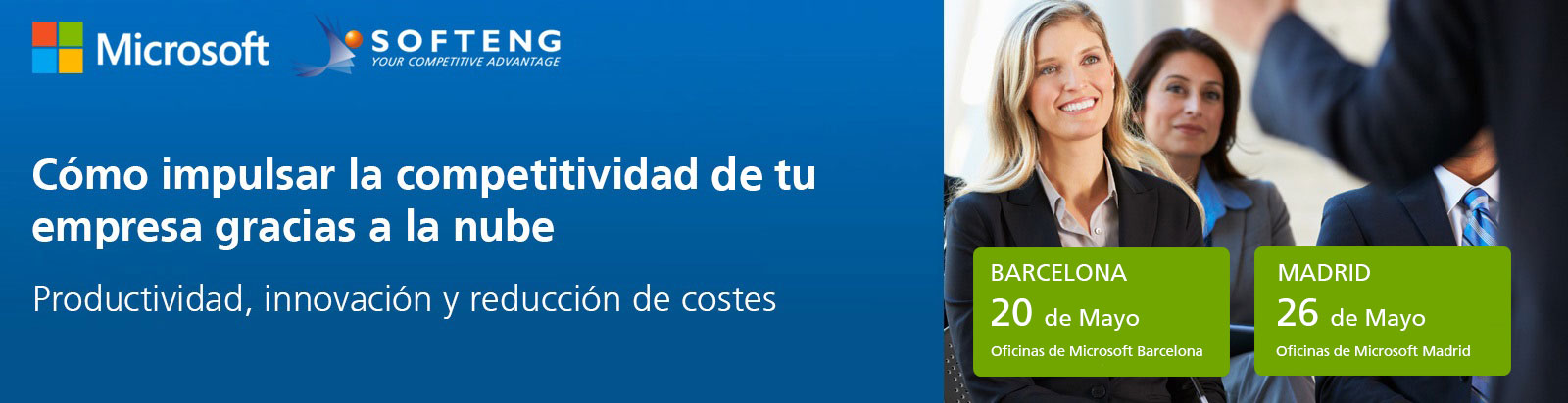 Prepárate para la nueva edición de nuestro evento sobre soluciones en la nube de Microsoft